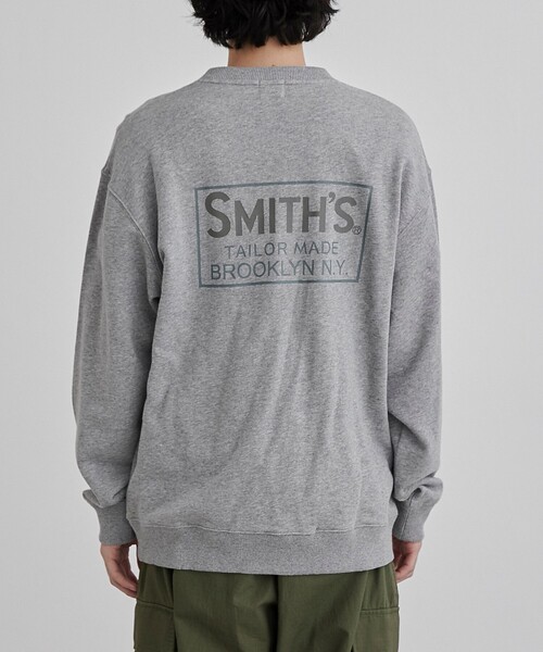 トレーナー スウェット SMITH'S（スミス）別注バックプリント
