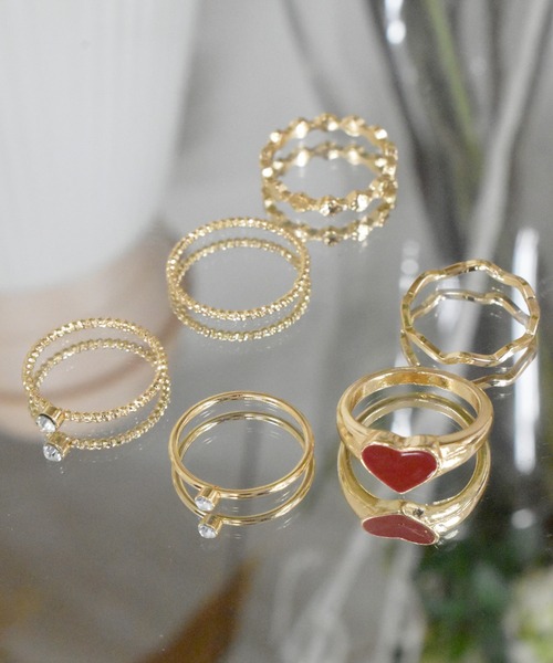 Reurie'（レウリィ） 指輪 リング 「ZOZO限定」ハートモチーフリング