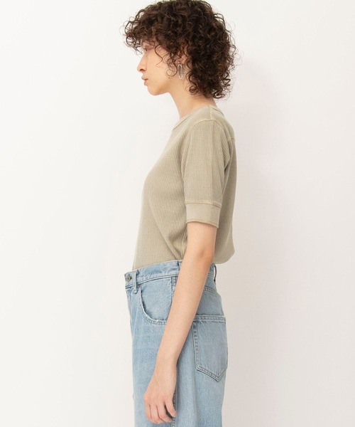 Johnbull tシャツ ピグメント針抜きTシャツ レディース