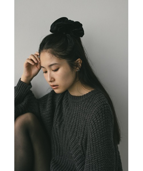 STYLEMIXER シュシュ ベロアボリュームシュシュ : ZOZOTOWN