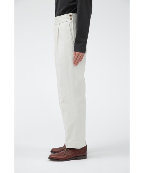 MARGARET HOWELL パンツ WASHED COTTON TWILL レディース
