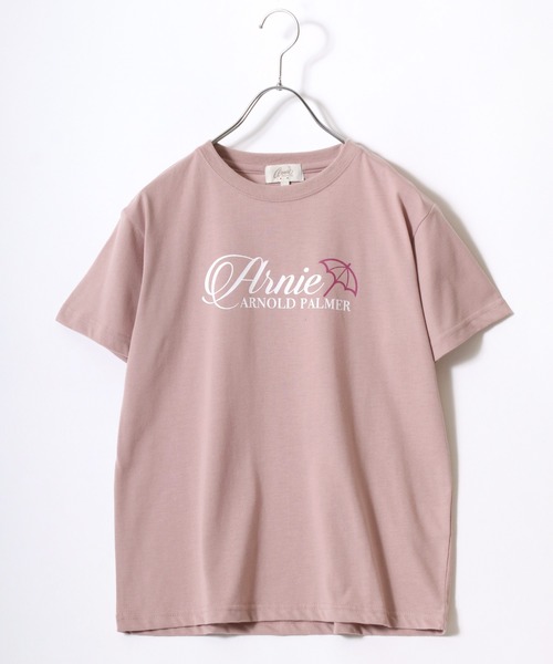 アーノルドパーマー　Tシャツ　半袖　ロゴ　レディース Arnie Arnold Palmer tシャツ Palmer（アーニーアーノルド