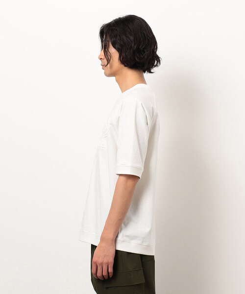MEDM 半袖Tシャツ ロゴ エンボス 男女兼用 ルーズ ストリート venex-move-mts.jpg