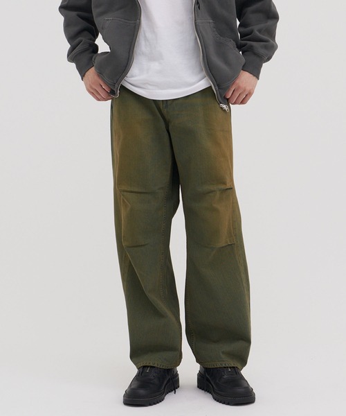 ジーンズ DRAPE OVER DENIM PANTS メンズの画像