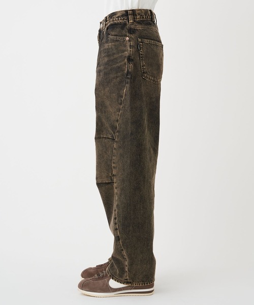 ジーンズ DRAPE OVER DENIM PANTS メンズの画像