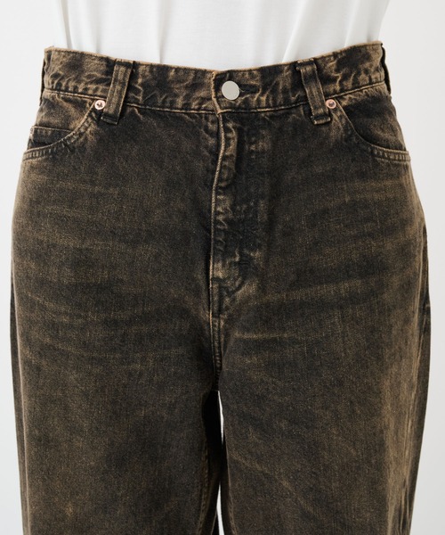 ジーンズ DRAPE OVER DENIM PANTS メンズの画像