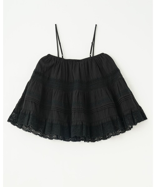 日曜日まで値下げ！□ローズバッド【mag.by c】　フリルキャミソール ROSE BUD（ローズバッド） スカート (mag.by c)COTTON FRILL SKIRT