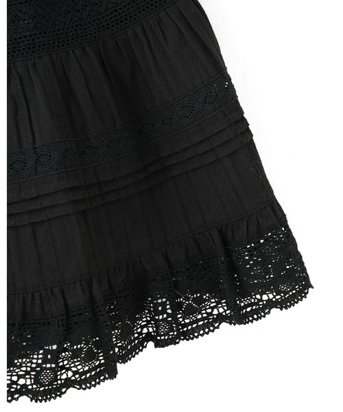 ROSE BUD（ローズバッド） スカート (mag.by c)COTTON FRILL SKIRT