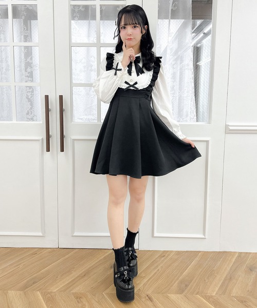 ROJITA ワンピース ヨークフリルデザインワンピース : ZOZOTOWN