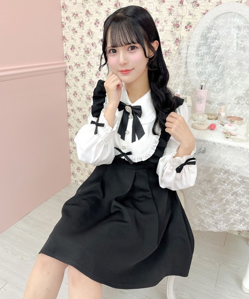 ワンピース Ta ROJITA ワンピース ヨークフリルデザインワンピース : ZOZOTOWN