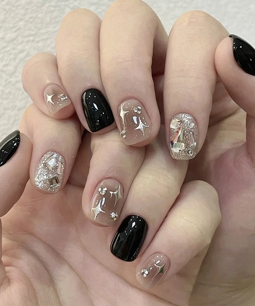 Lace Ladies（レースレディース） ネイルチップ ネイルシール キラキラ