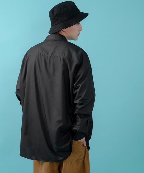 suesada シャツ 22AW suesada シャツ 22AW 門倉太久斗/22世紀ジェダイ slash shirt black