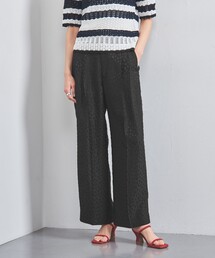 美品 ユナイテッドアローズ TOKYO 2万 ドット柄パンツ モノトーン 444 美品 ユナイテッドアローズ TOKYO 2万 ドット柄パンツ