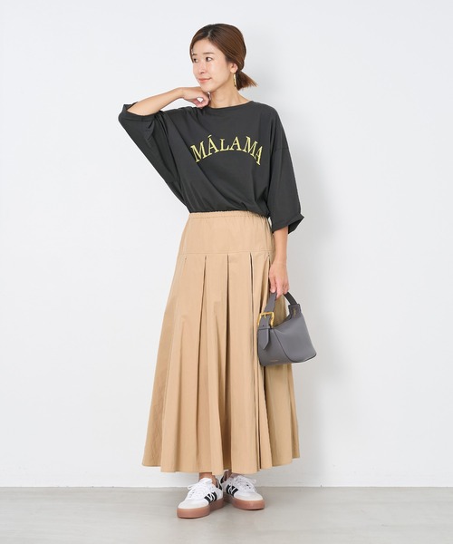 MICA&DEAL tシャツ MALAMA”ロゴプリントプルオーバー レディース