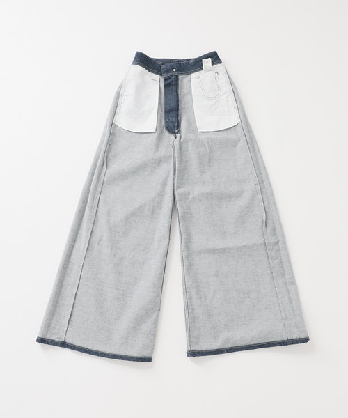Spick and Span /サムシング 別注LISA SUPER WIDE SOMETHING / サムシング 別注LISA SUPER WIDE（デニムパンツ