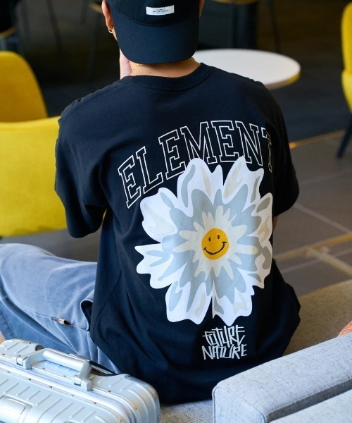 ELEMENT tシャツ メンズ FLOWER SS Tシャツ 「2025年春夏モデル