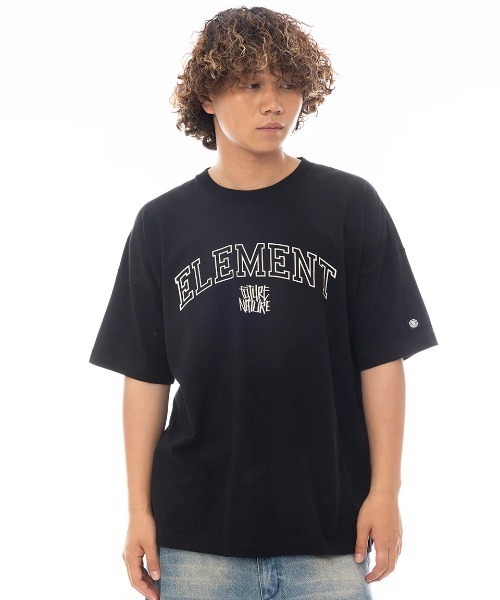 新エレメントコーポレーション ELEMENT tシャツ メンズ FLOWER SS Tシャツ 「2025年春夏モデル