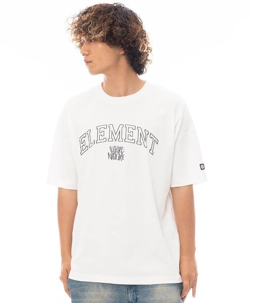 新エレメントコーポレーション ELEMENT tシャツ メンズ FLOWER SS Tシャツ 「2025年春夏モデル