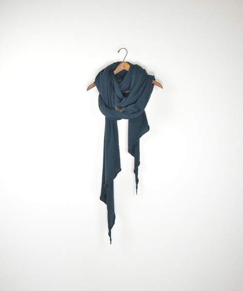 「RYU」 ストール FREE インディゴブルー レディース_画像2