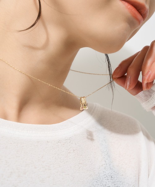 Jewel closet by L&Co. ネックレス K10 誕生石 チャーム