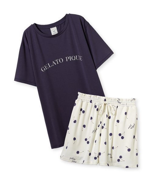 gelato pique パジャマ ルームウェア 「接触冷感」モチーフ4柄