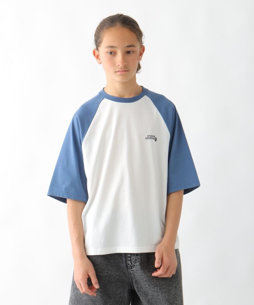 GLOBAL WORK（グローバルワーク） tシャツ ヘビロッTEEラグランBIG