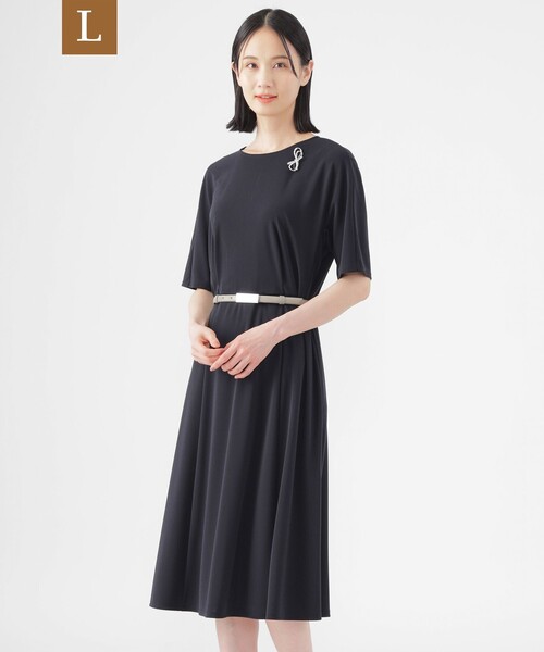 新品・31,900円☆トランスワーク【ウォッシャブル】【接触冷感】ワンピース・訳 TRANS WORK（トランスワーク） ワンピース 「L」「ウォッシャブル