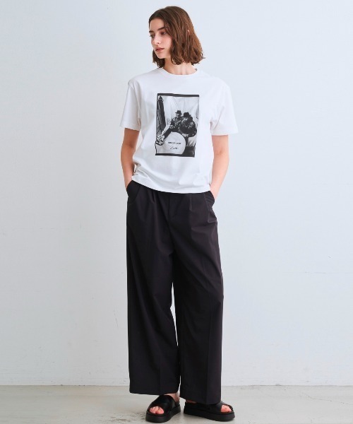 Three Dots 新品未使用 three dots tシャツ 「unisex」グラフィックTシャツ レディース