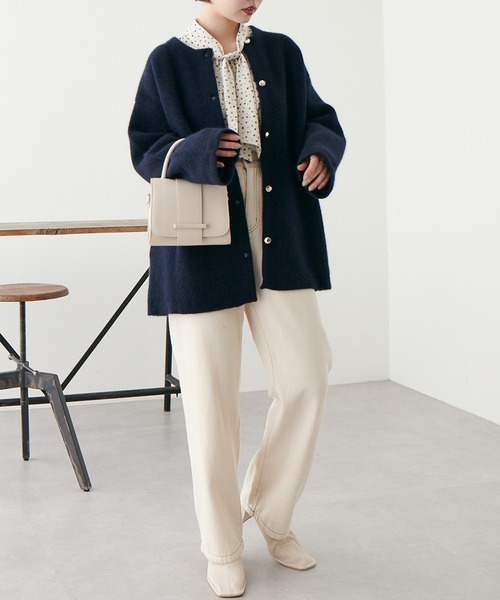 natural couture 「natural couture」 ノーカラージャケット FREE