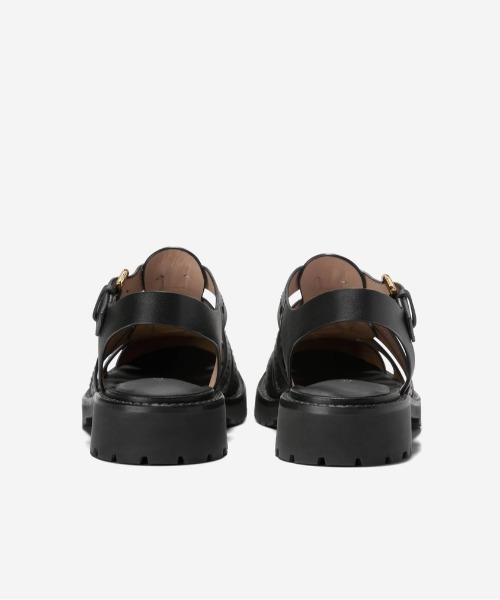セール☆COLE HAAN タティアナ フィッシャーマン サンダル 黒 COLE HAAN サンダル タティアナ フィッシャーマン womens