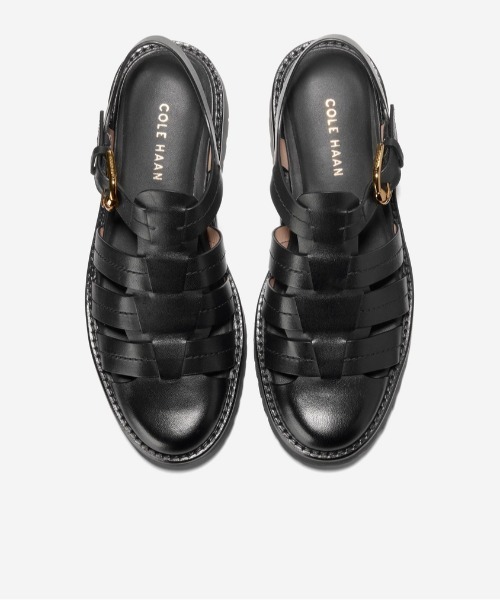 セール☆COLE HAAN タティアナ フィッシャーマン サンダル 黒 COLE HAAN サンダル タティアナ フィッシャーマン womens