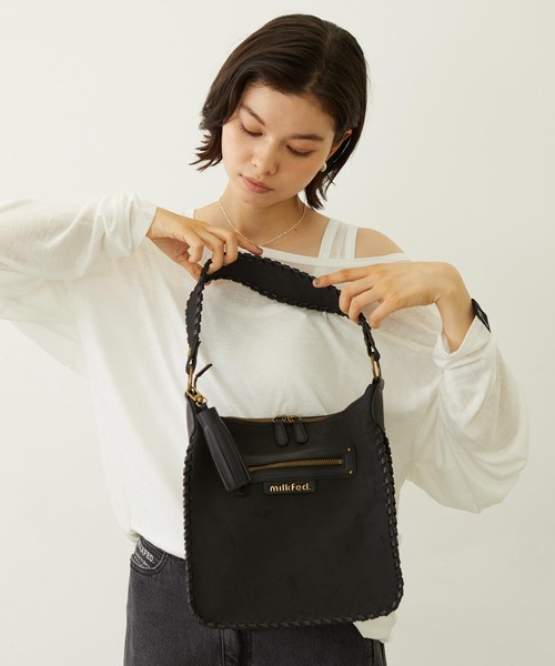 MILKFED.（ミルクフェド） ショルダーバッグ バッグ WHIPSTITCH BAG