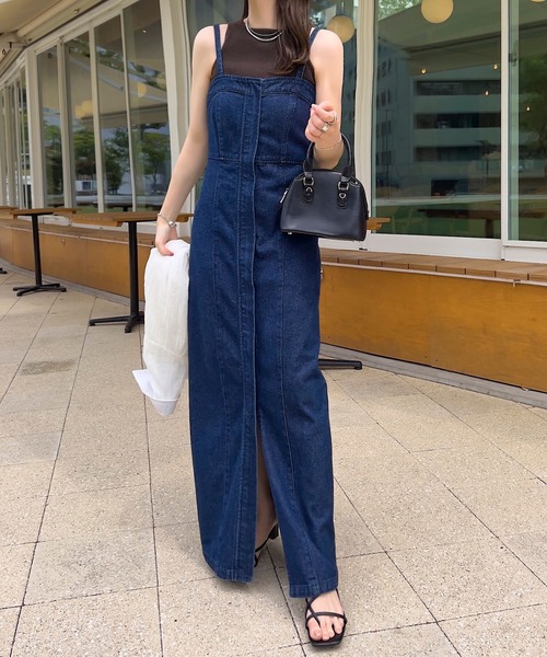 KOBE LETTUCE（神戸レタス） ジャンパースカート キャミストラップ