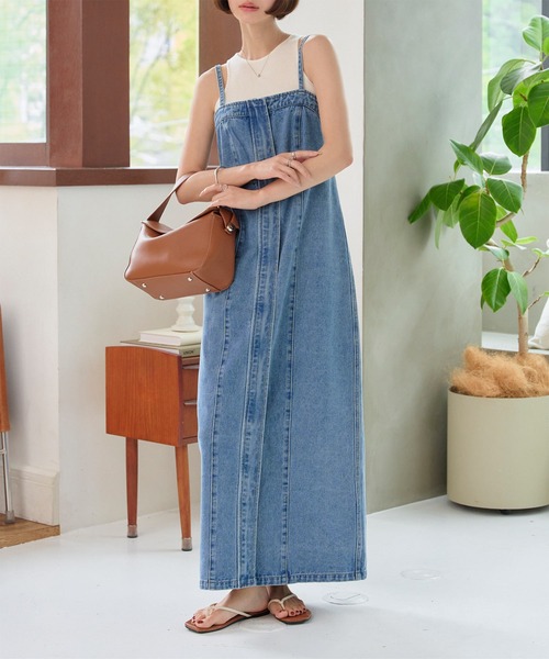 KOBE LETTUCE（神戸レタス） ジャンパースカート キャミストラップ