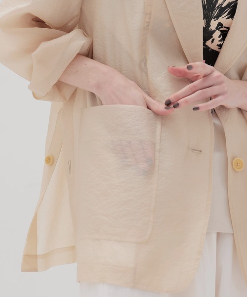 DRESSLAVE（ドレスレイブ） ジャケット テーラードジャケット wrinkles