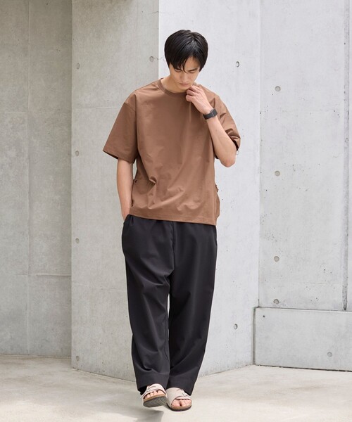 coen（コーエン） tシャツ ハイカーテックライトウェイトTシャツ