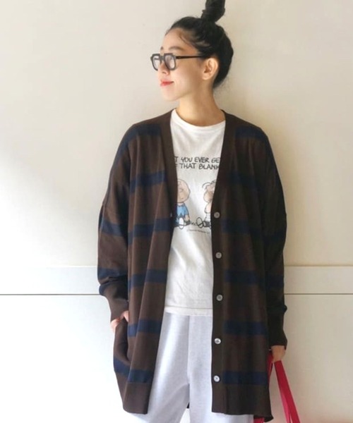 「JOURNAL STANDARD LUXE」 カーディガン - ブラウン レディース