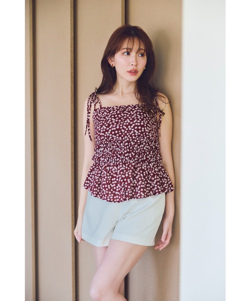 Her lip to キャミソール Cherry Pattern Strap Top : ZOZOTOWN Yahoo