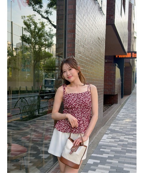 Her lip to キャミソール Cherry Pattern Strap Top : ZOZOTOWN Yahoo