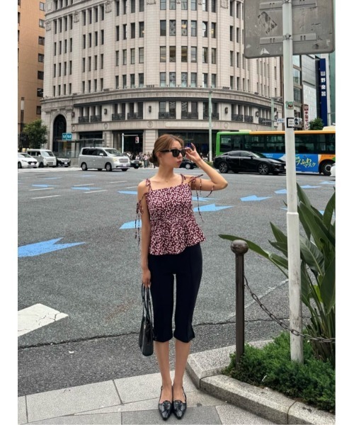 Her lip to キャミソール Cherry Pattern Strap Top : ZOZOTOWN Yahoo
