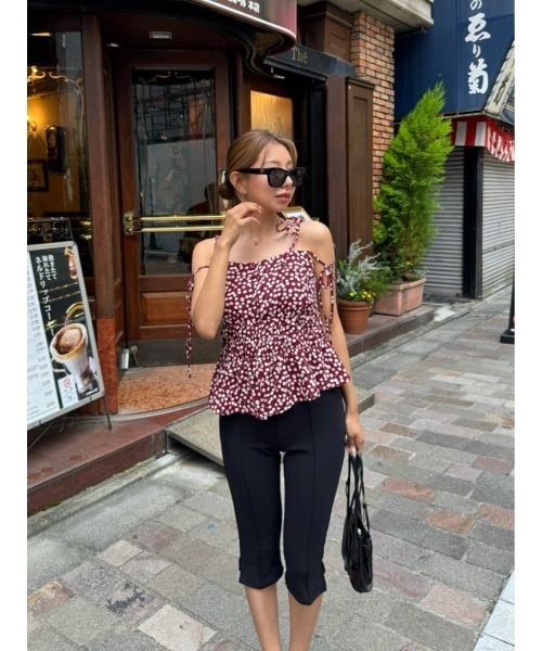 Her lip to キャミソール Cherry Pattern Strap Top : ZOZOTOWN Yahoo