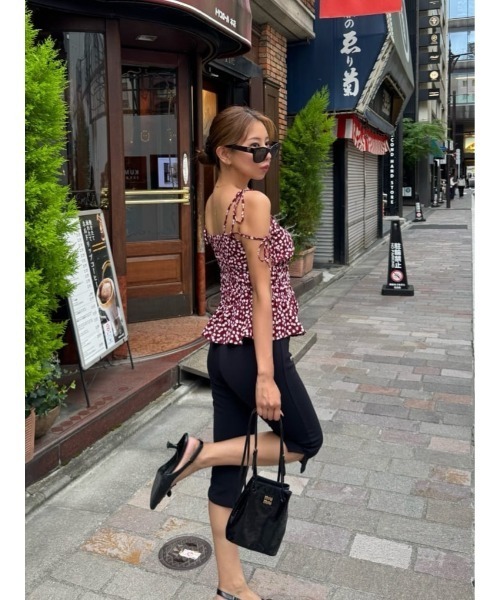 Her lip to キャミソール Cherry Pattern Strap Top : ZOZOTOWN Yahoo