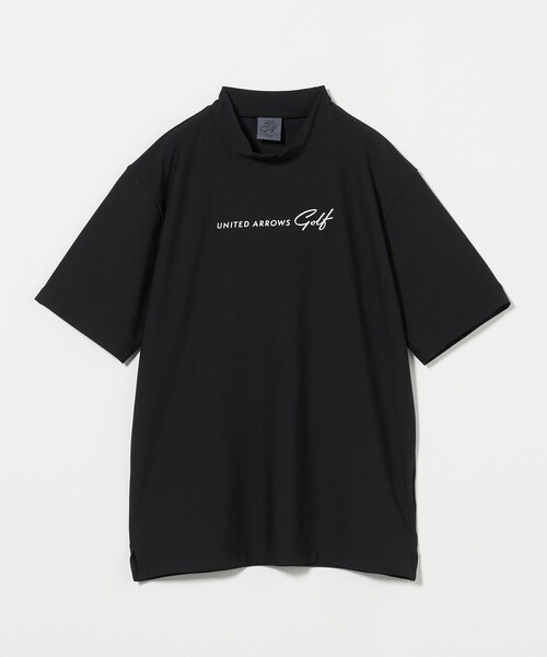 UNITED ARROWS GOLF モックネック　ポロシャツ UNITED ARROWS GOLF tシャツ メンズ ロゴ モックネック
