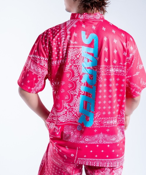 スターターゴルフ BANDANA モックネック Tシャツ ハーフパンツ STARTER