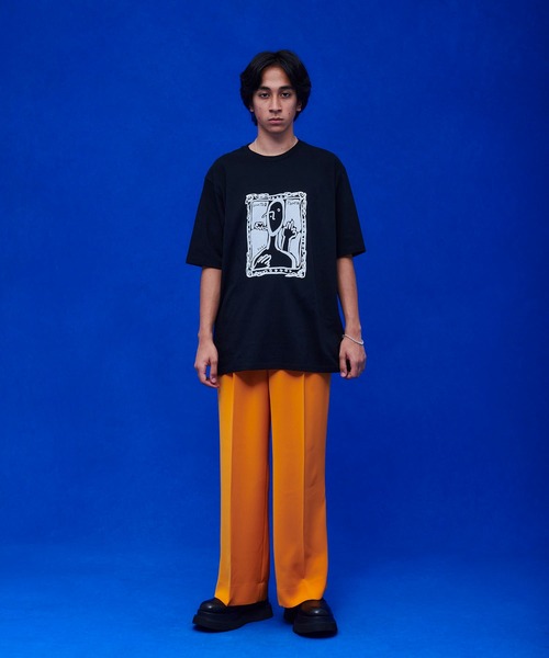 「UNITED TOKYO」 半袖Tシャツ 2 ブラック メンズ