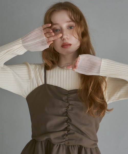 BAB（バブ） ニット セーター 「ボトルネック/ラウンドネックから