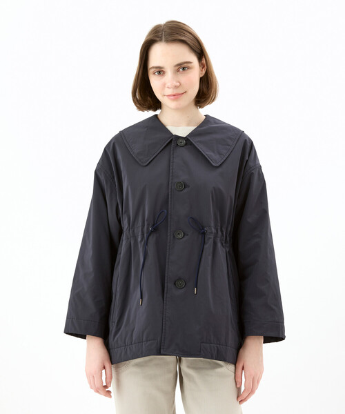 Orcival オーシバル 中綿 ビッグカラーブルゾン ORCIVAL コート アウター | 中綿 ビッグカラーブルゾン WOMEN