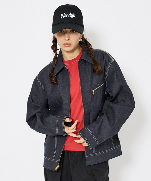 リー　デニム　ジャケット　ブルゾン Lee デニムジャケット gジャン 「Lee/リー 」DENIM ZIP UP