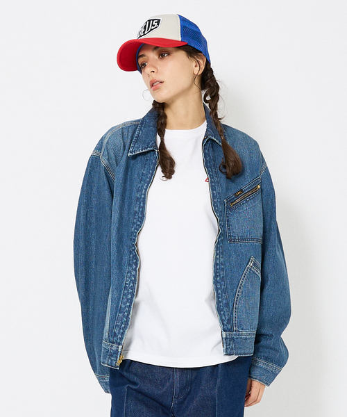 リー　デニム　ジャケット　ブルゾン Lee デニムジャケット gジャン 「Lee/リー 」DENIM ZIP UP