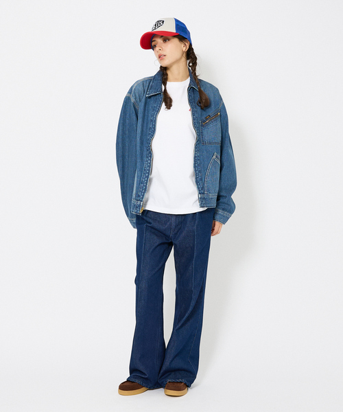 リー　デニム　ジャケット　ブルゾン Lee デニムジャケット gジャン Lee/リー DENIM ZIP UP BLOUSON